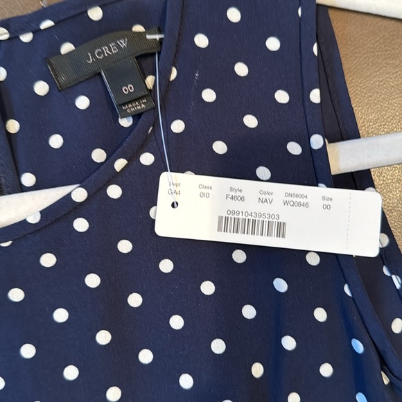 J Crew
Blue White Polka Dot Jumpers
Size 00
New With Tags - Picture 2 of 4